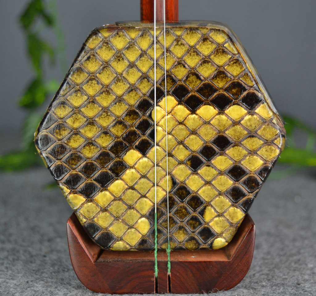 特选小叶紫檀木 5590号手工蒙皮二胡 (现货)